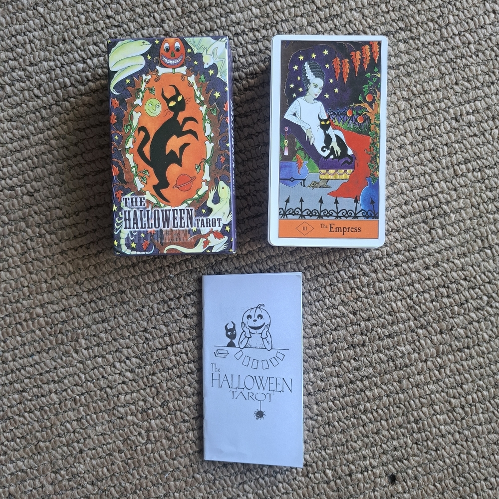 SOLD OUT!!  The Holloween Tarot A 78-Card Deck